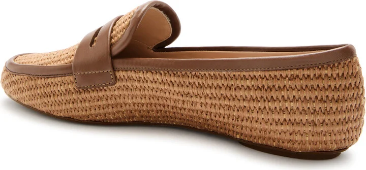 Gianvito Rossi Giorgia Marbella Raffia Loafers - Image 2