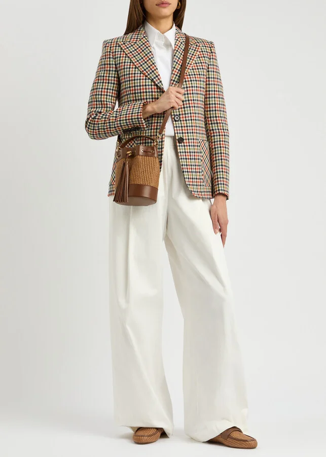 Gianvito Rossi Giorgia Marbella Raffia Loafers - Image 6