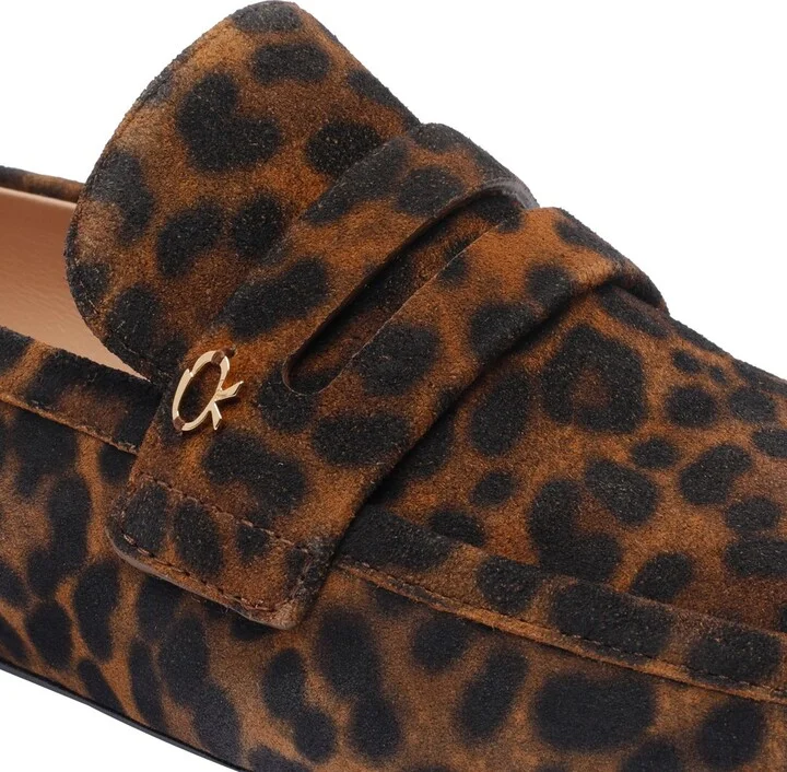 Gianvito Rossi Giorgia Suede Loafers - Image 4