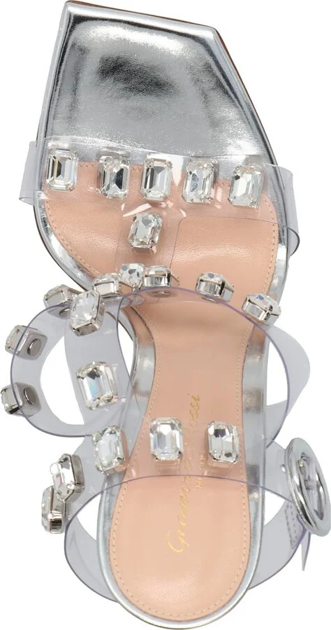 Gianvito Rossi 'Glass' Sandals - Image 3