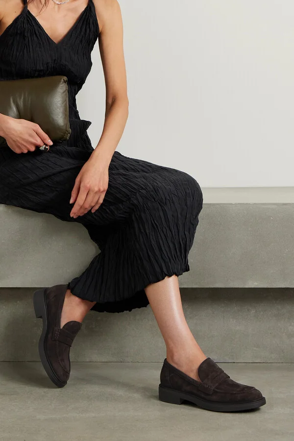Gianvito Rossi - Harris 20 Suede Loafers - Brown - Image 2
