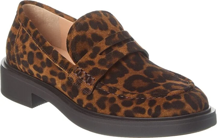 Gianvito Rossi Harris Suede Loafer