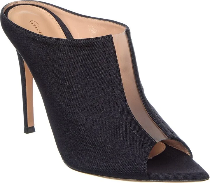 Gianvito Rossi Hiroko Leather Mule