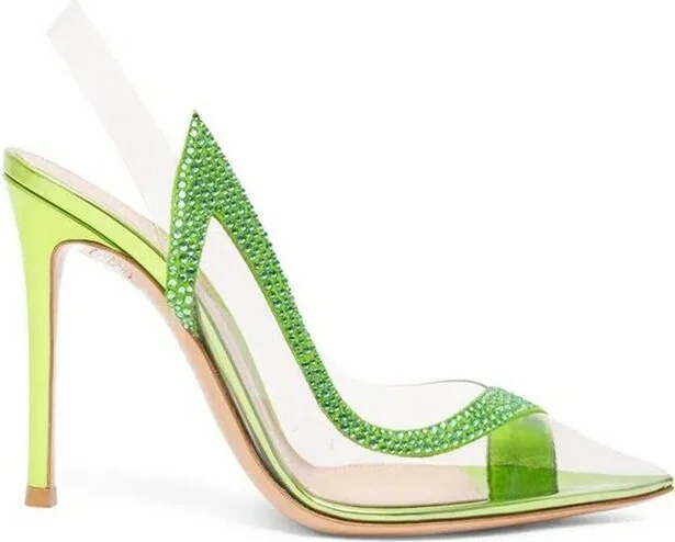 Gianvito Rossi Hortensia Pointed Toe Pumps