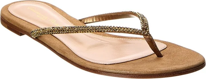 Gianvito Rossi India Leather Sandal
