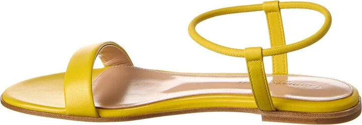 Gianvito Rossi Jaime Leather Sandal - Image 2