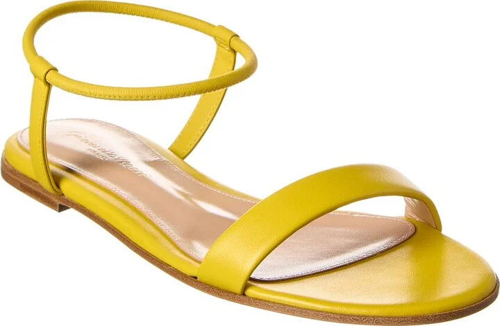Gianvito Rossi Jaime Leather Sandal
