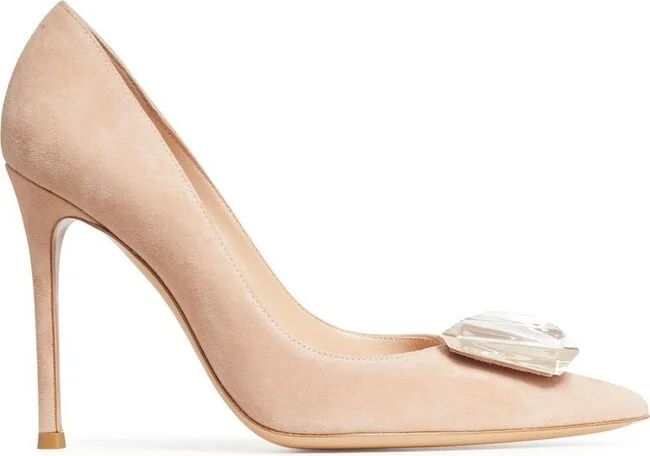 Gianvito Rossi Jaipur Pointed-Toe Pumps