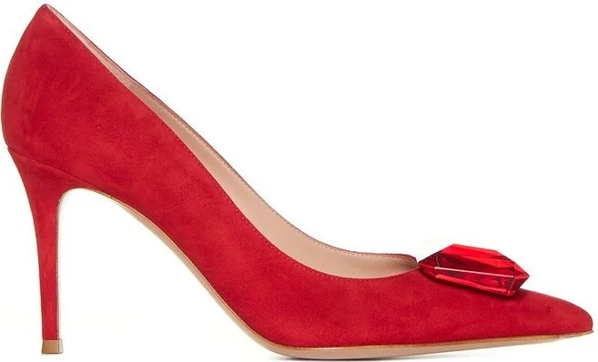Gianvito Rossi Jaipur Pointed Toe Pumps