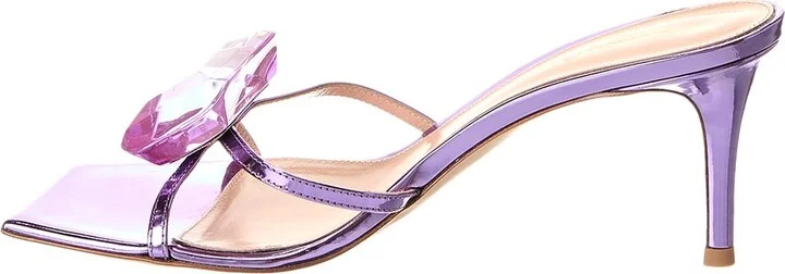Gianvito Rossi Jaipur Summer 70 Leather Sandal - Image 2