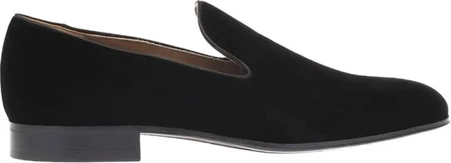 Gianvito Rossi Jean Round Toe Loafers