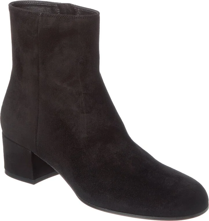 Gianvito Rossi Joelle 45 Suede Bootie