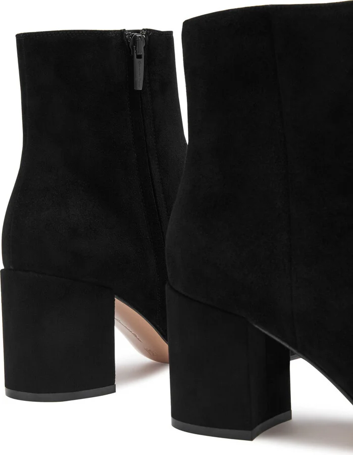 Gianvito Rossi Joelle 80 Suede Ankle Boots - Image 7