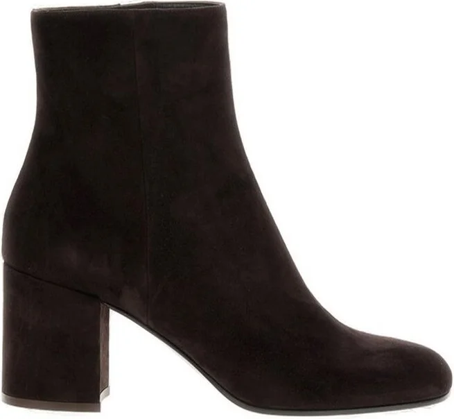 Gianvito Rossi Joelle Round Toe Boots