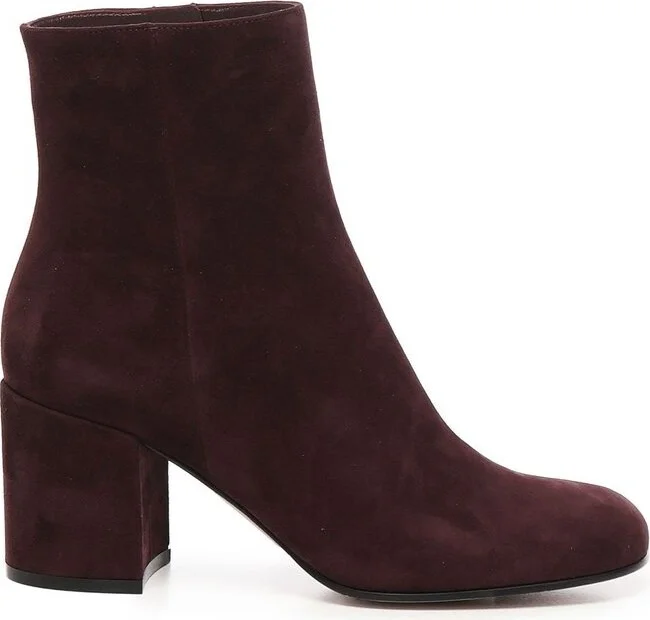 Gianvito Rossi Joelle Round Toe Boots