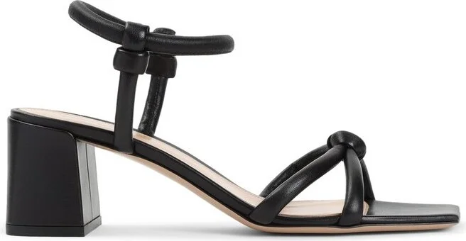 Gianvito Rossi Juno Knot-Detailed Sandals