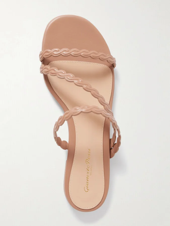 Gianvito Rossi - Kai Leather Sandals - Neutrals - Image 5
