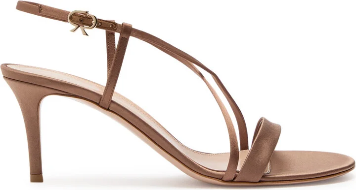 Gianvito Rossi Larisse 70 Satin Sandals