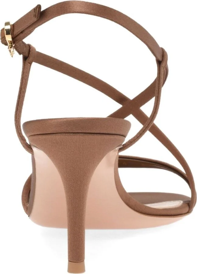 Gianvito Rossi Larisse Leather Sandals - Image 2
