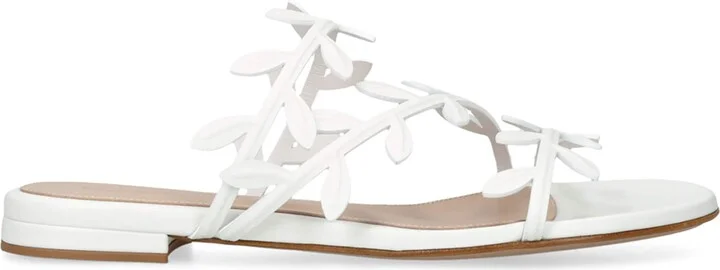 Gianvito Rossi Laurel-Detail Flavia Sandals