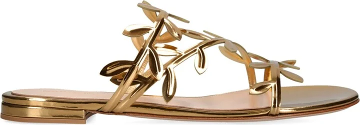 Gianvito Rossi Laurel-Detail Flavia Sandals