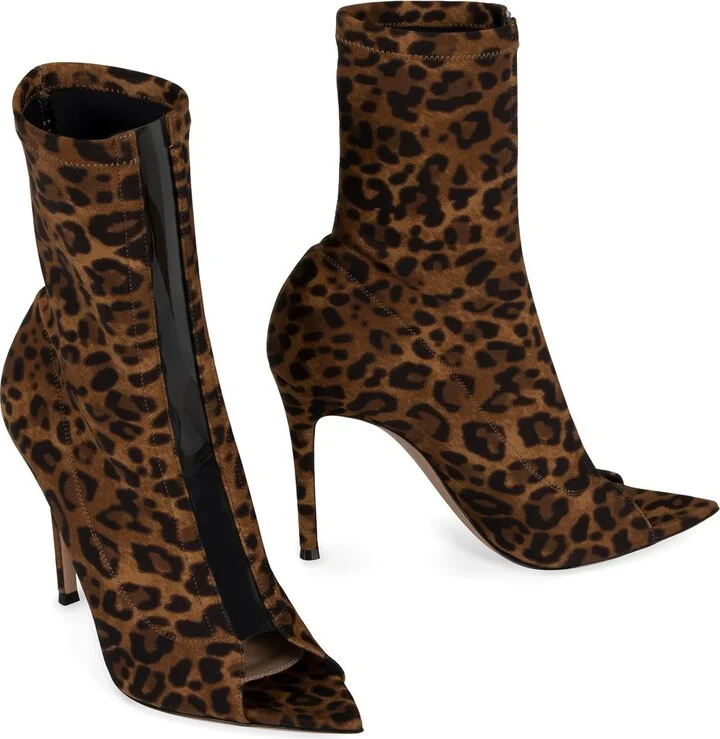 Gianvito Rossi Leather Ankle Boots - Image 3