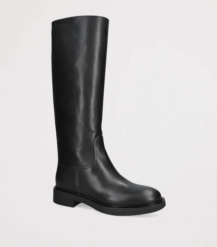 Gianvito Rossi Leather Ascott Knee-High Boots - Image 3