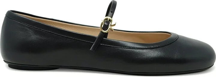 Gianvito Rossi Leather Ballerina