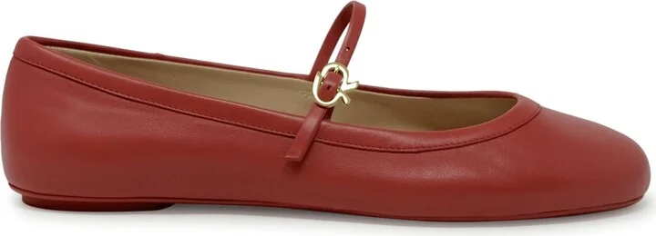 Gianvito Rossi Leather Ballerina