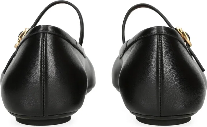 Gianvito Rossi Leather Ballet Flats - Image 3
