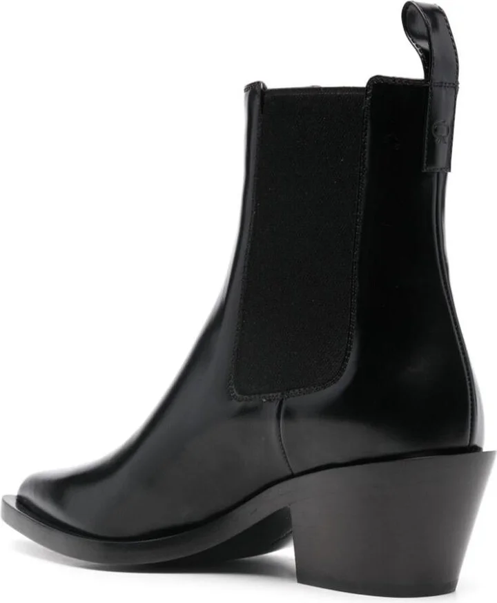 Gianvito Rossi Leather Boots - Image 4