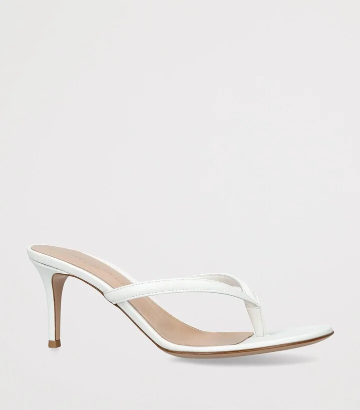 Gianvito Rossi Leather Calypso Sandals 45 - Image 3