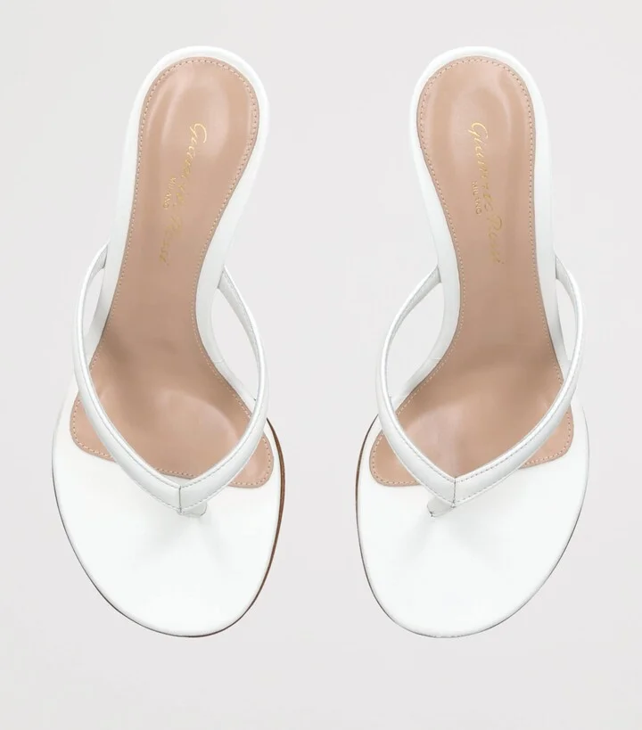 Gianvito Rossi Leather Calypso Sandals 45 - Image 4