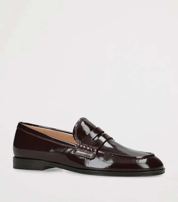 Gianvito Rossi Leather Georgie Loafers - Image 3