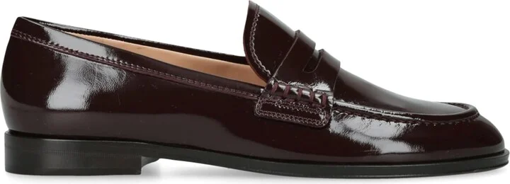 Gianvito Rossi Leather Georgie Loafers