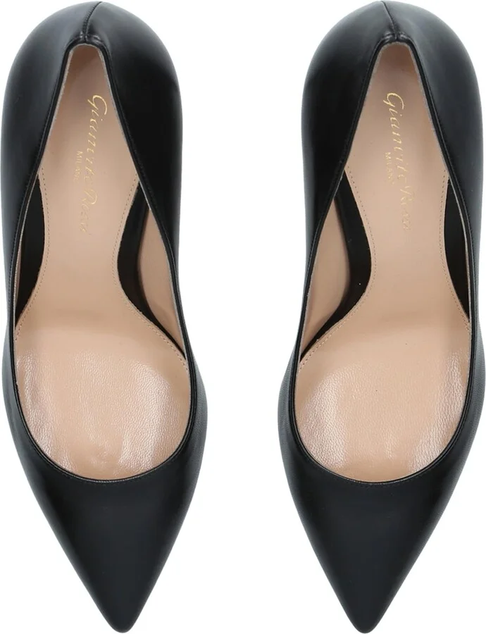 Gianvito Rossi Leather Gianvito Pumps 85 - Image 4