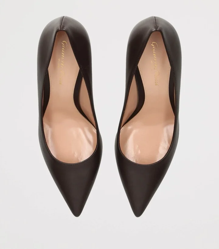 Gianvito Rossi Leather Gianvito Pumps 85 - Image 4