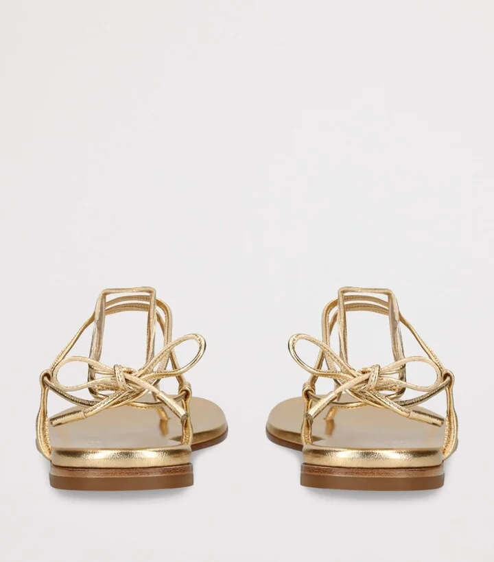 Gianvito Rossi Leather Gwyneth Sandals - Image 2