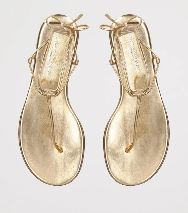 Gianvito Rossi Leather Gwyneth Sandals - Image 3