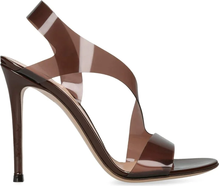 Gianvito Rossi Leather Metropolis Sandals 105