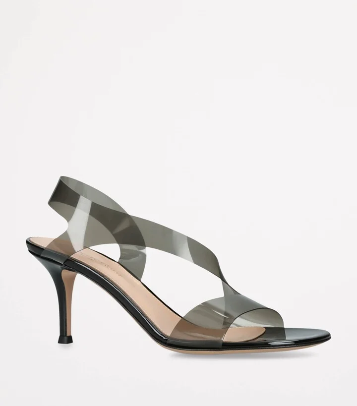 Gianvito Rossi Leather Metropolis Sandals 70 - Image 3