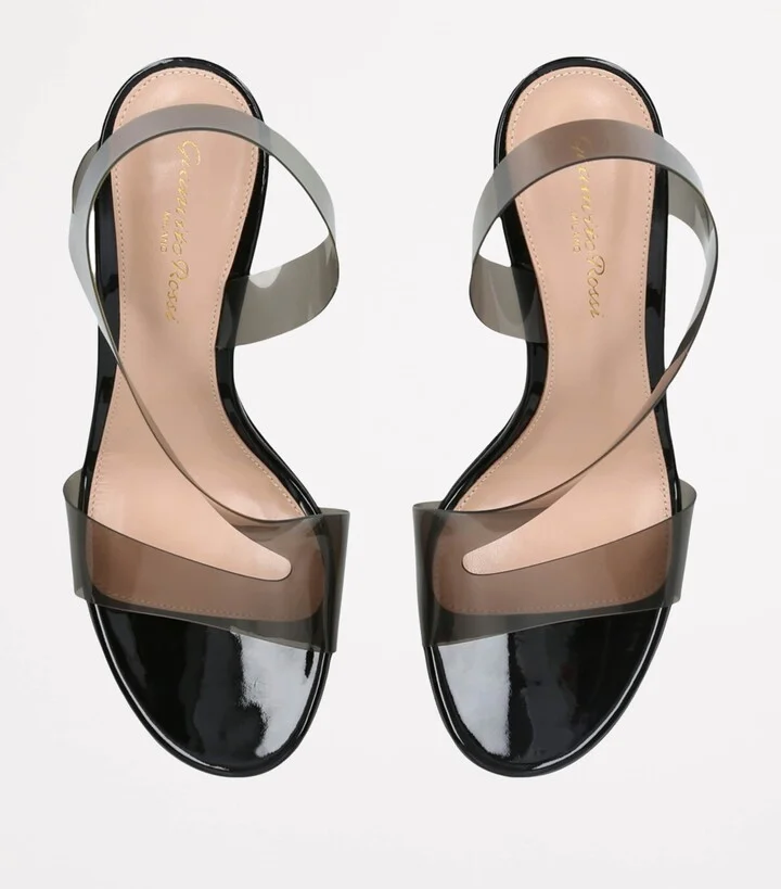 Gianvito Rossi Leather Metropolis Sandals 70 - Image 4