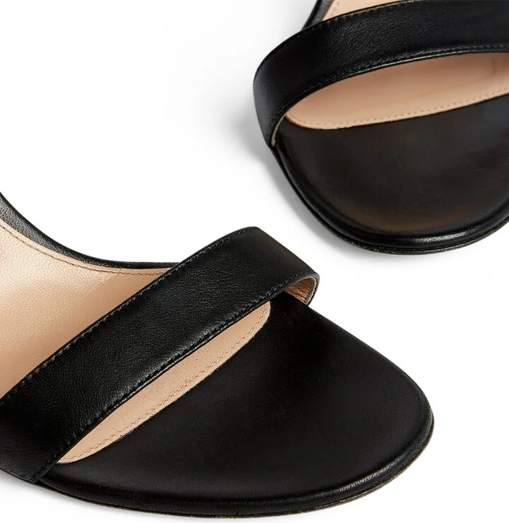 Gianvito Rossi Leather Portofino Sandals 85 - Image 4