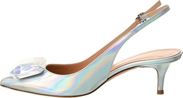 Gianvito Rossi Leather Pump - Image 2