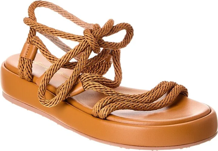 Gianvito Rossi Leather Sandal