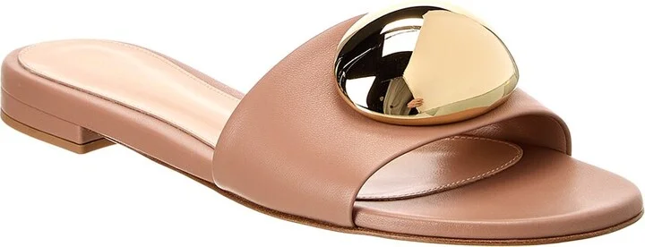 Gianvito Rossi Leather Sandal