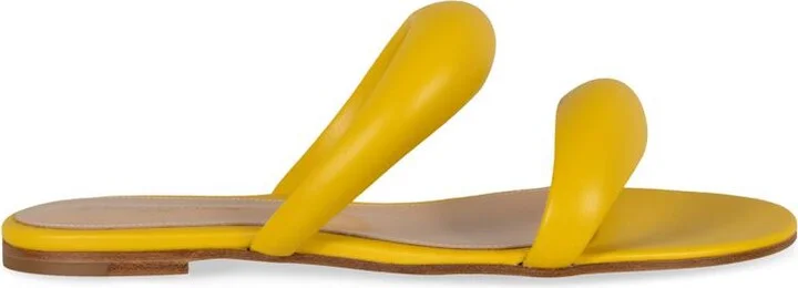 Gianvito Rossi Leather Slides