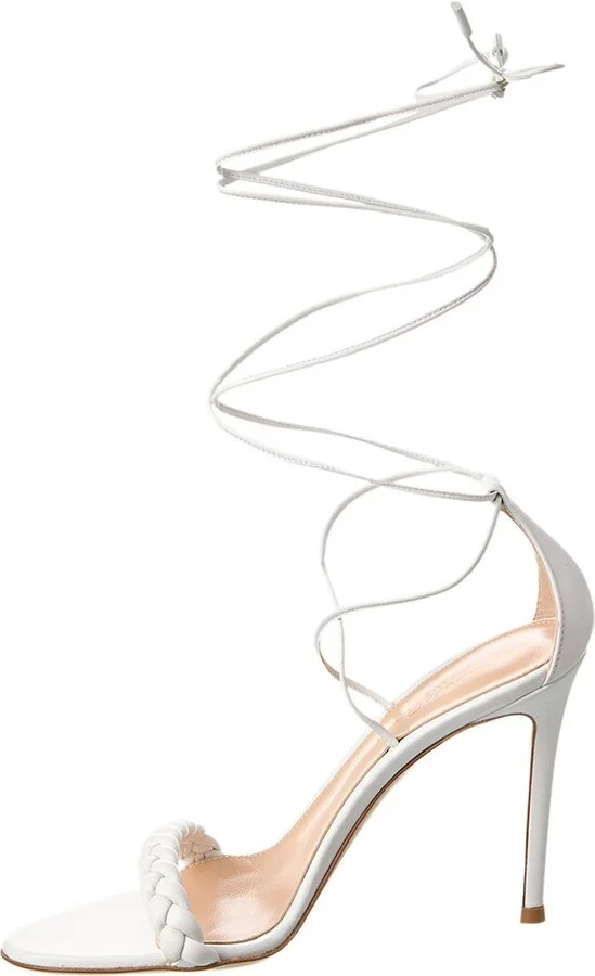 Gianvito Rossi Leomi 105 Leather Sandal - Image 2