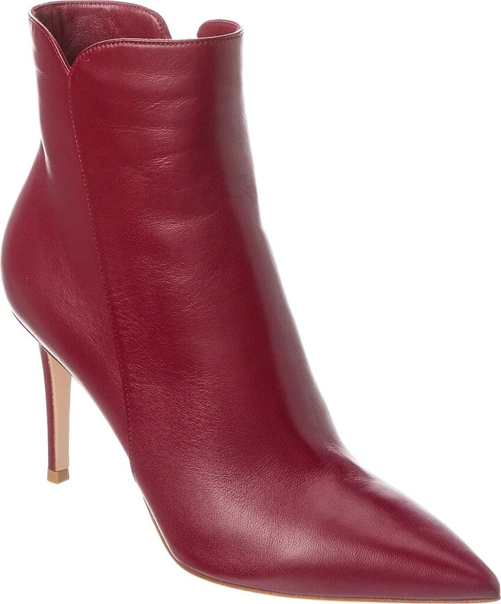 Gianvito Rossi Levy 85 Leather Bootie