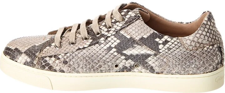 Gianvito Rossi Low Top Python Sneaker - Image 2